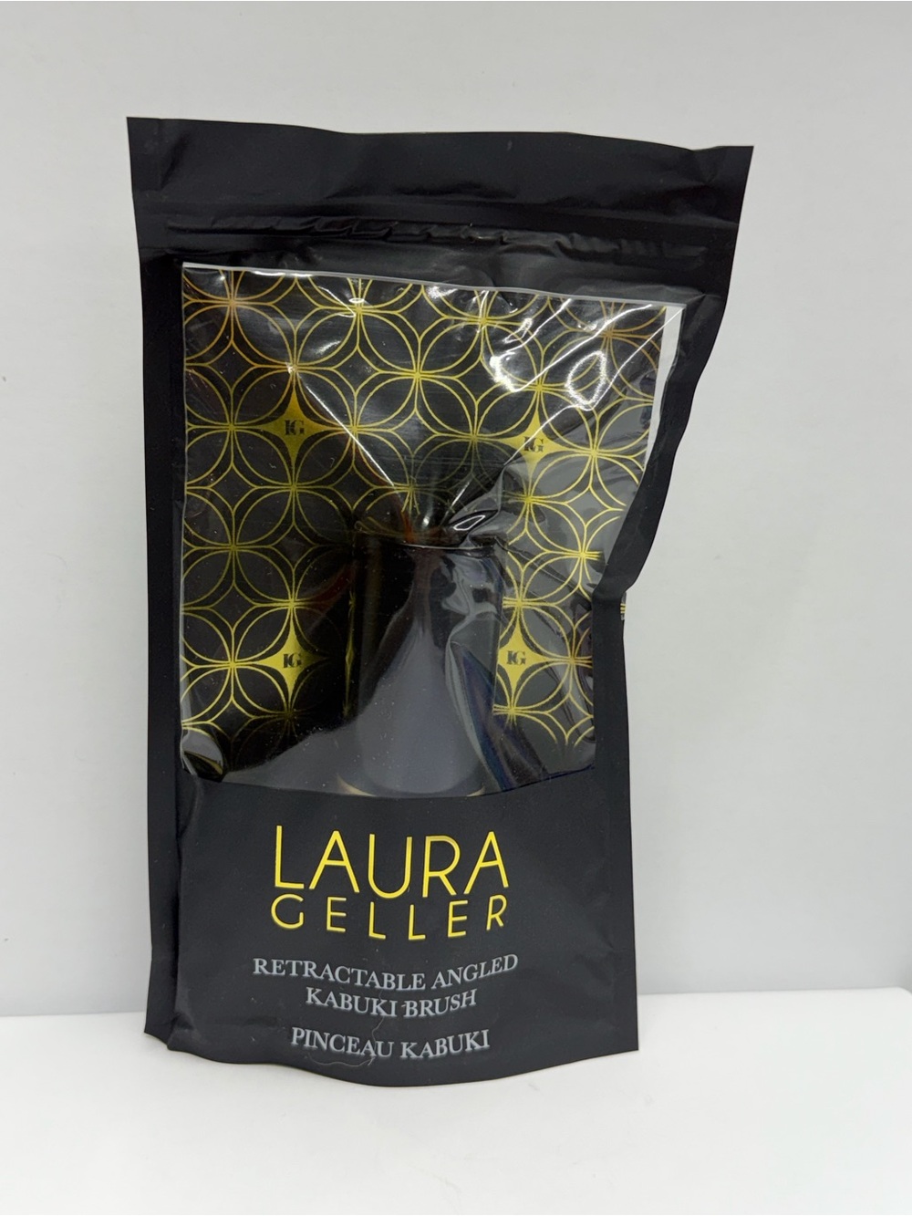 Laura Geller Retractable Angled Kabuki Brush Foundation Blush NEW Sealed